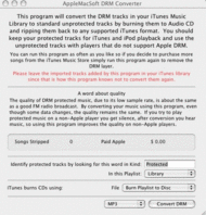 DRM Converter 3 for Mac screenshot